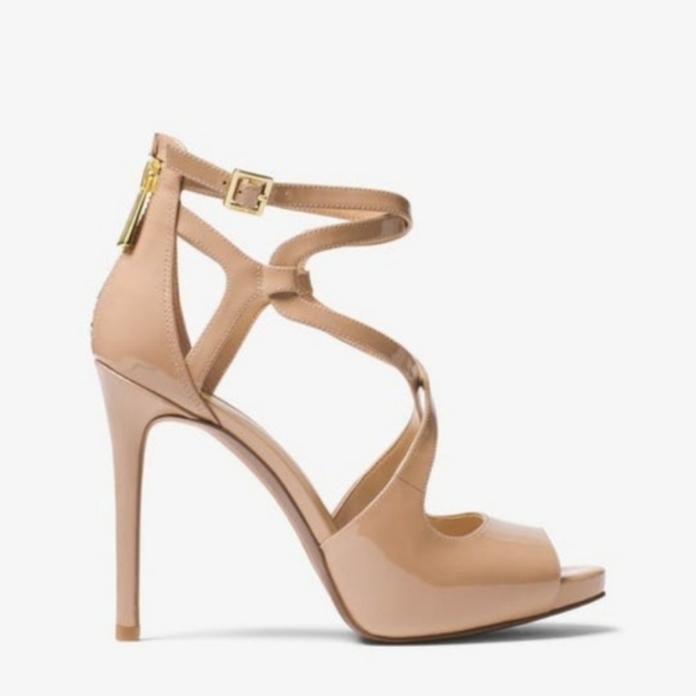 Michael Kors Catia Beige Heels✨Brand New! - Picture 5 of 6